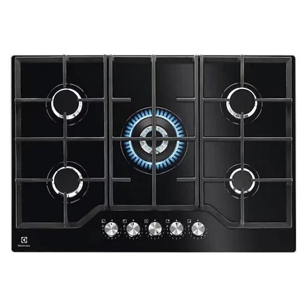 Electrolux Kgg75362k Wok Gözlü Siyah Cam Ankastre Ocak - Görsel 6