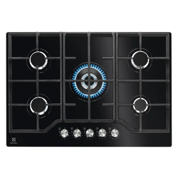 Electrolux Kgg75362k Wok Gözlü Siyah Cam Ankastre Ocak - Görsel 5