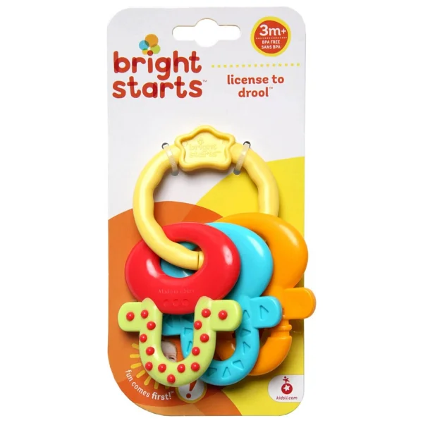 Bright Starts License To Drool Anahtarlık Dişlik - Görsel 2