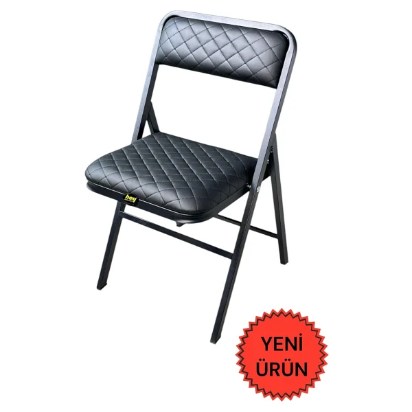Hey Katlanır Kamp Sadalyesi Piknik Sandalyesi Kazayağı Beyaz - Görsel 8