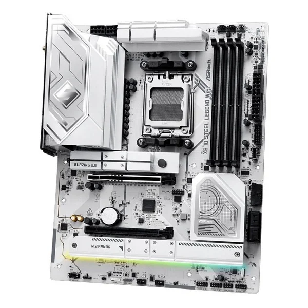 Asrock X870 Steel Legend Wi-Fi AMD Am5 DDR5 Atx Anakart - Görsel 5