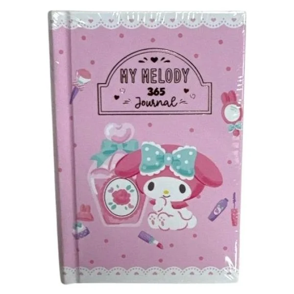 Vıctorıa's Journals 525-1992 Hello Kıtty And Frıedns A7 Sert Kapak Günlük Ajanda 80 Gr. 368 Sayfa - Pembe - Görsel 3