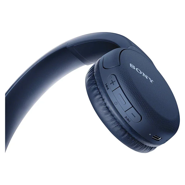 Sony Wh-Ch510l Mavi Kulak Üstü Bluetooth Kulaklık - Görsel 2
