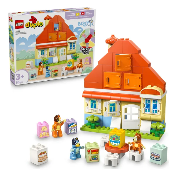 Lego 10459 Duplo Bluey Ailesinin Evi Ve Hafıza Oyunu - Görsel 9