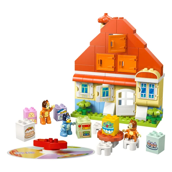 Lego 10459 Duplo Bluey Ailesinin Evi Ve Hafıza Oyunu - Görsel 2
