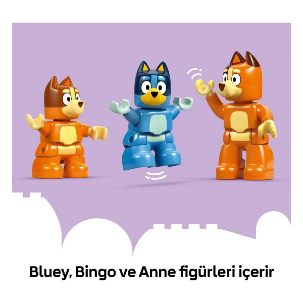 Lego 10459 Duplo Bluey Ailesinin Evi Ve Hafıza Oyunu - Görsel 7