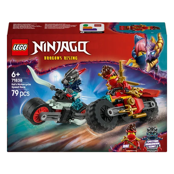Lego 71838 Ninjago Kai'nin Motosiklet Hız Yarışı - Görsel 3