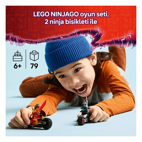 Lego 71838 Ninjago Kai'nin Motosiklet Hız Yarışı - Görsel 5