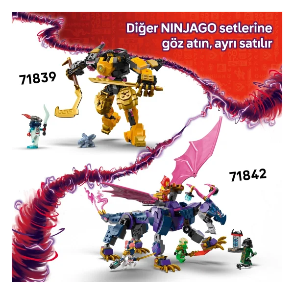 Lego 71838 Ninjago Kai'nin Motosiklet Hız Yarışı - Görsel 8