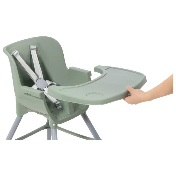 Babyjem Soft Yeşil Mama Sandalyesi 0-3 Yaş İçin Yatış Özelliği İle Portatif Ve Kolay Temizlenebilir - Görsel 3
