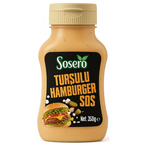 Sosero Turşulu Burger Sosu 350 Gr - Görsel 3