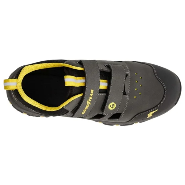 Goodyear Air Grey S1pl Esd Hro Brn Sandalet Fiberglas Burun İş Güvenliği Ayakkabısı - Görsel 2