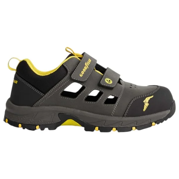 Goodyear Air Grey S1pl Esd Hro Brn Sandalet Fiberglas Burun İş Güvenliği Ayakkabısı - Görsel 3