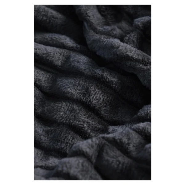 Merinos Modern Line 3 Parça Battaniye Seti - Antrasit - 220 X 240 Cm - Görsel 3