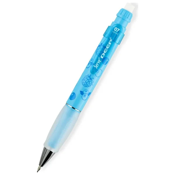 Serve Deep Meyve Temalı Böğürtlen Desenli Mavi 0.7 mm Versatil Uçlu Kalem - Görsel 8