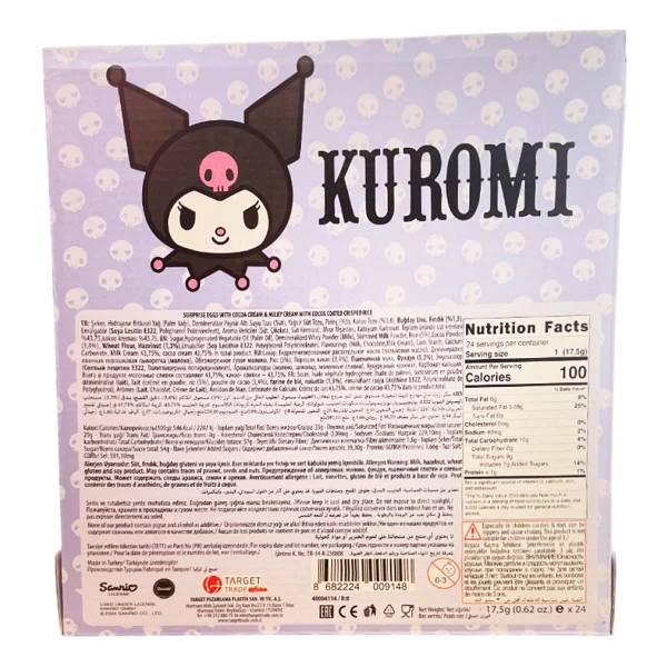 Kuromi Sürpriz Oyuncaklı Yumurta 17,5 Gr 24 Adet - Görsel 3