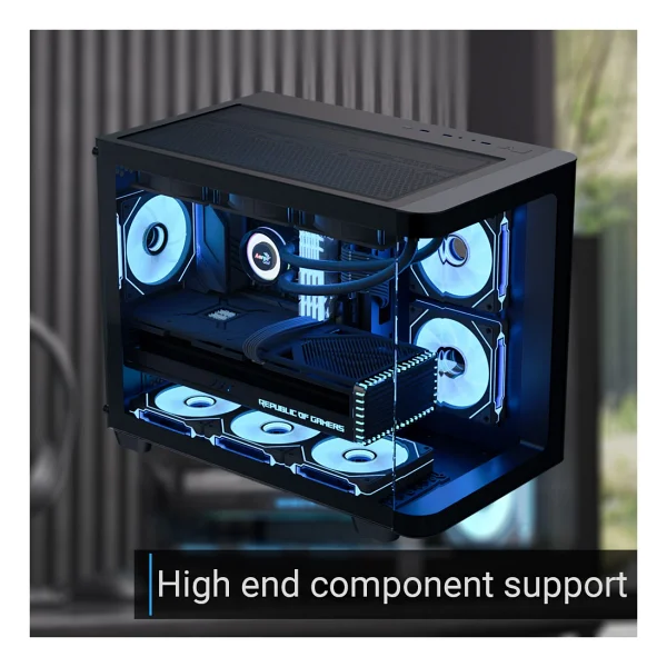Aerocool P300c Argb Fanlı Micro Atx Oyuncu Kasası - Görsel 4