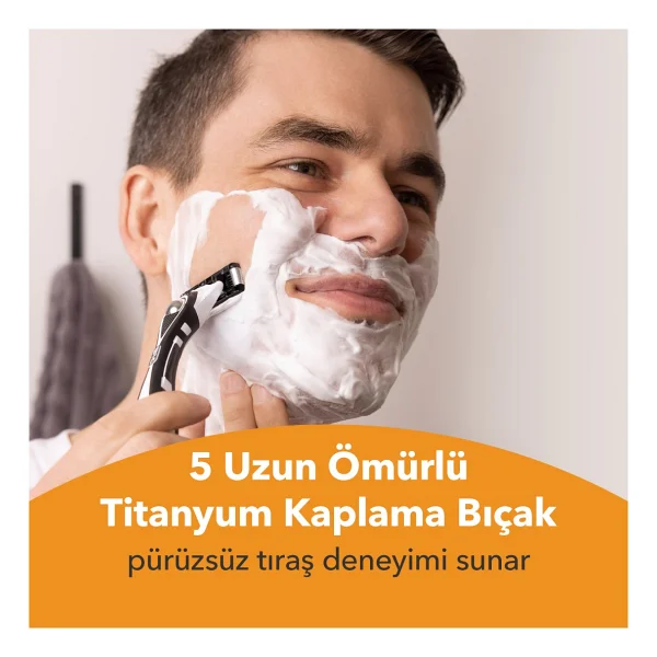Bic Hybrid 5 Flex 2 Başlıklı Tıraş Bıçağı - Görsel 9