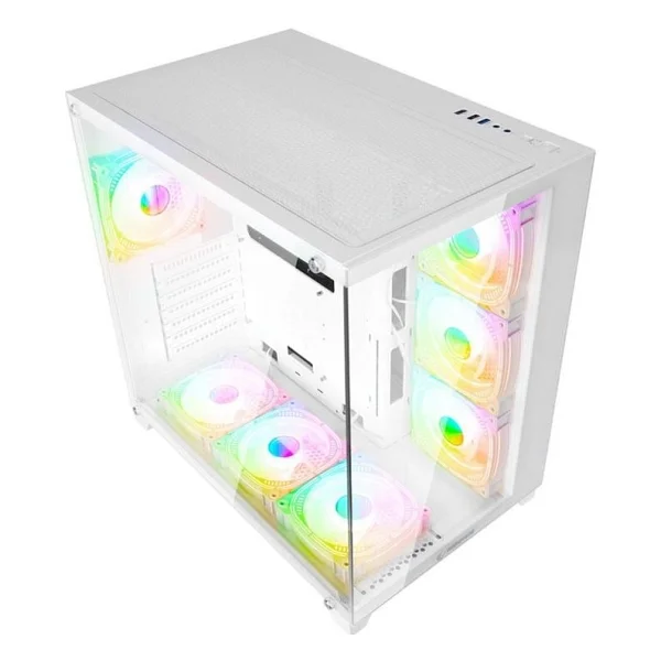 Rampage Arcturus RGB Fanlı Beyaz 750 W ATX Oyuncu Kasası - Görsel 2