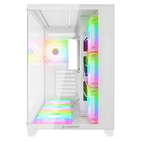 Rampage Arcturus RGB Fanlı Beyaz 750 W ATX Oyuncu Kasası - Görsel 3