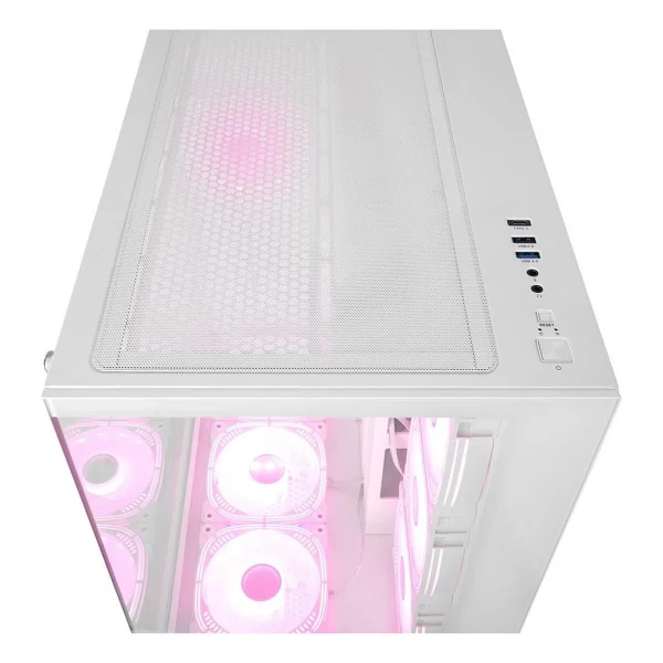 Rampage Arcturus RGB Fanlı Beyaz 750 W ATX Oyuncu Kasası - Görsel 4