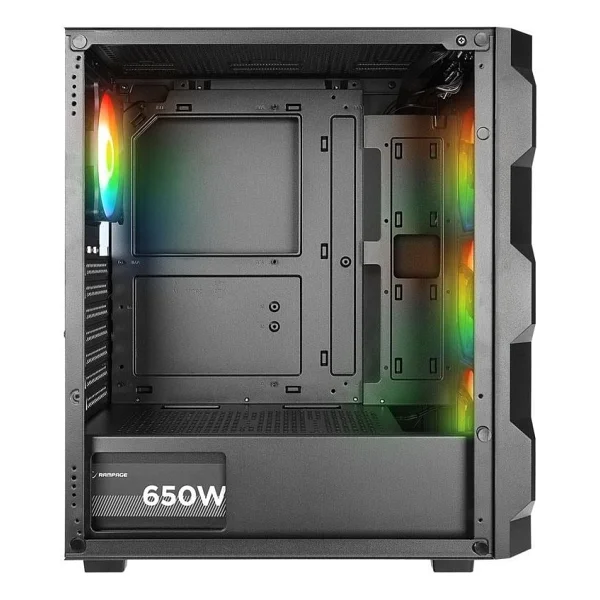 Rampage Woon Argb Fanlı 650 W Atx Oyuncu Kasası - Görsel 5
