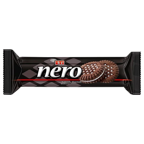 Eti Nero Kakaolu Kremalı Bisküvi 18x110 Gr - Görsel 2