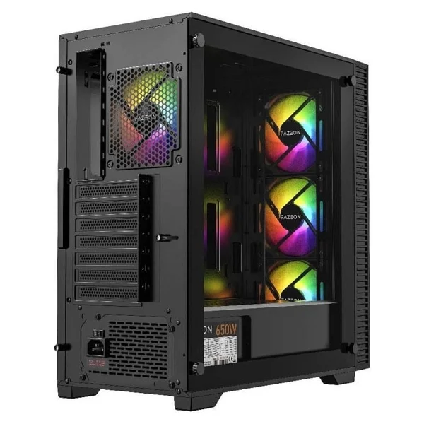 Fazeon F7 F7a650bbm Argb Fanlı 650 W Atx Oyuncu Kasası - Görsel 5