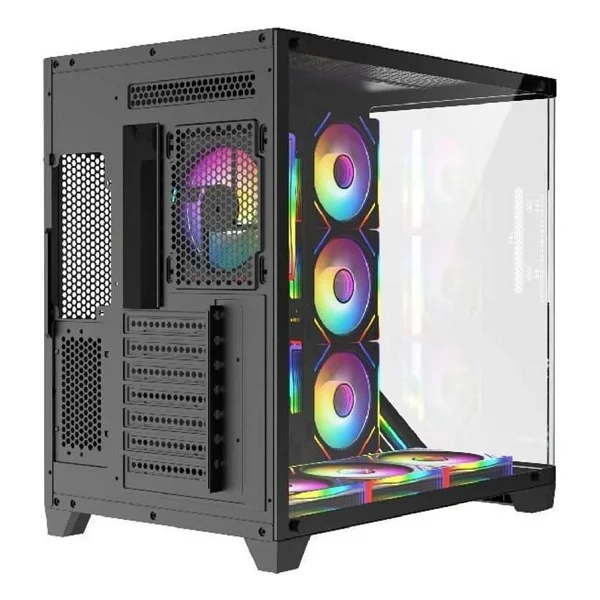 Fazeon F3 F3a750bbq Argb Fanlı Siyah 750 W Atx Oyuncu Kasası - Görsel 5