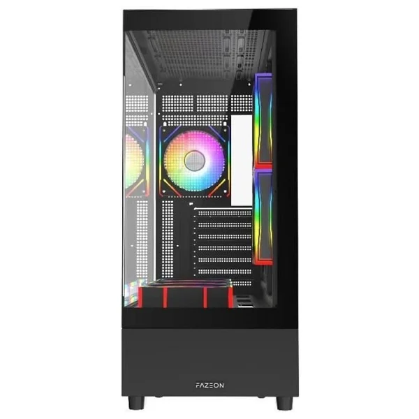 Fazeon F2 F2A650BBQ ARGB Fanlı 650 W ATX Oyuncu Kasası - Görsel 2