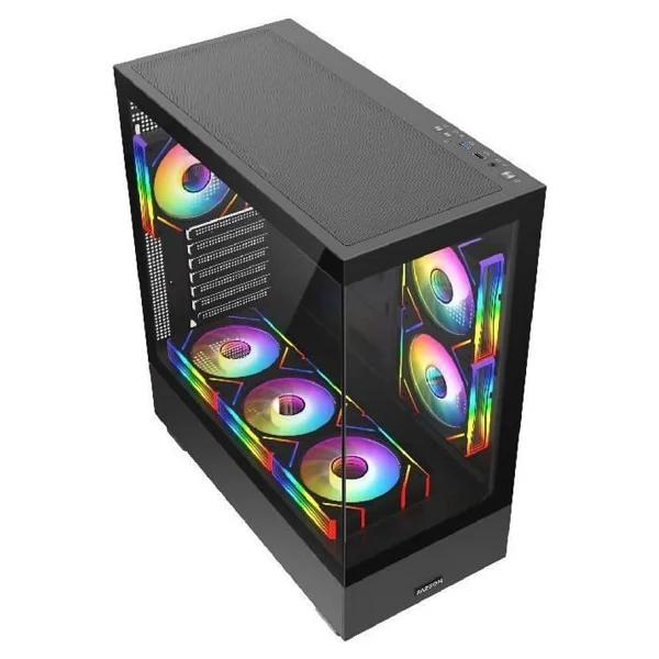 Fazeon F2 F2A650BBQ ARGB Fanlı 650 W ATX Oyuncu Kasası - Görsel 3
