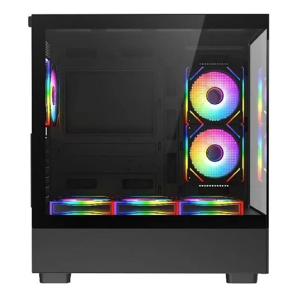 Fazeon F2 F2A650BBQ ARGB Fanlı 650 W ATX Oyuncu Kasası - Görsel 5