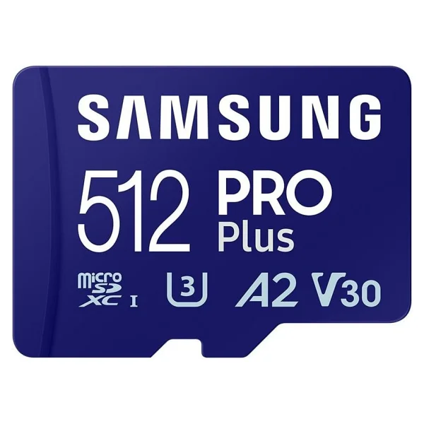Samsung Pro Plus 512 GB Adaptörlü Hafıza Kartı (180mb/S-130mb/S) - Görsel 2