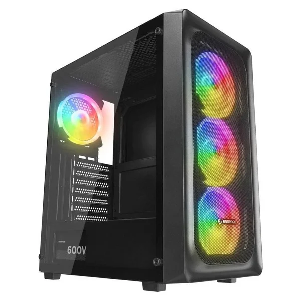 Rampage Armor V2 RGB Fanlı 600 W Atx Oyuncu Kasası - Görsel 6