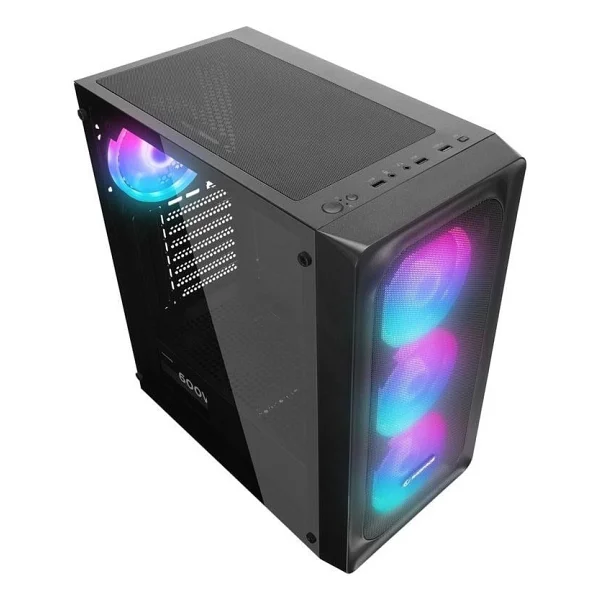 Rampage Armor V2 RGB Fanlı 600 W Atx Oyuncu Kasası - Görsel 2