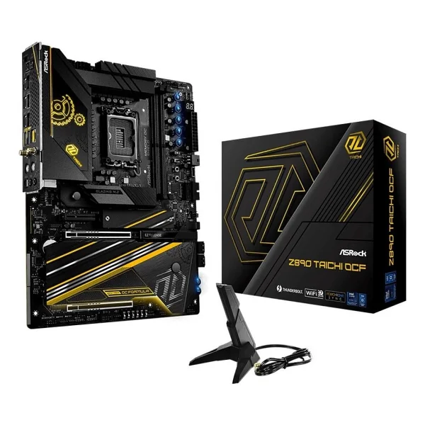 Asrock Z890 Taichi Ocf Wi-Fi Intel Lga1851 DDR5 Atx Anakart - Görsel 6