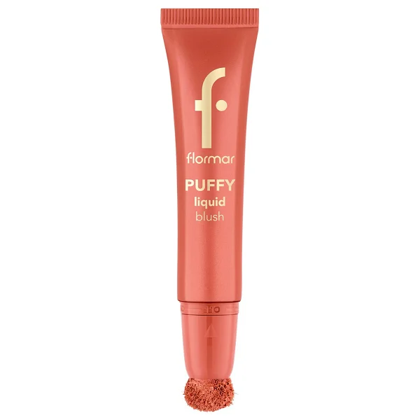 Flormar Puffy Nemlendirici Etkili Parlak Bitişli 002 Peachy Glow Likit Allık - Görsel 4