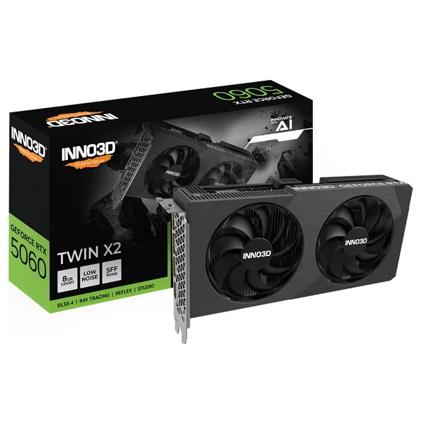 Inno3d RTX 5060 Twin X2 N50602-08d7-195071n 128 Bit Gddr7 8 GB Ekran Kartı - Görsel 3