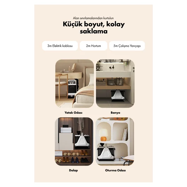 Whirtz Wr-Ea-1000 Koltuk Ve Halı Yıkama Makinesi - Görsel 4