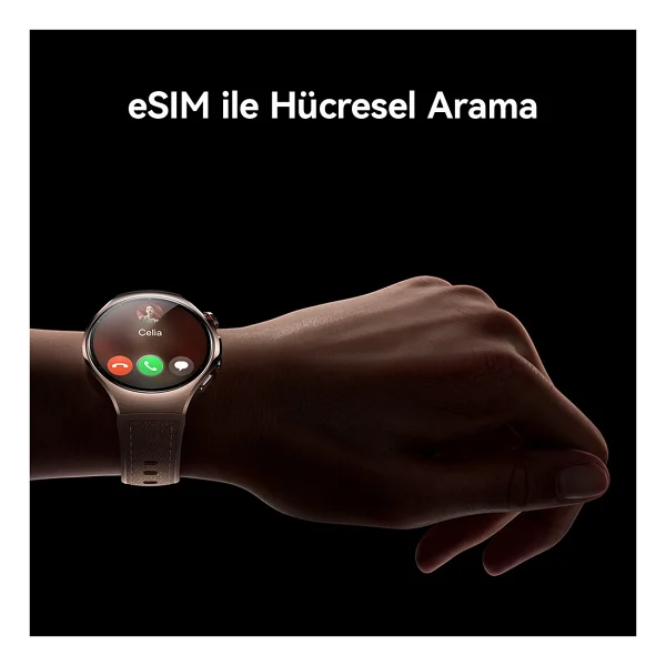 Huawei Watch 5 46mm Titanyum Kasa Titanyum Akıllı Saat - Görsel 8