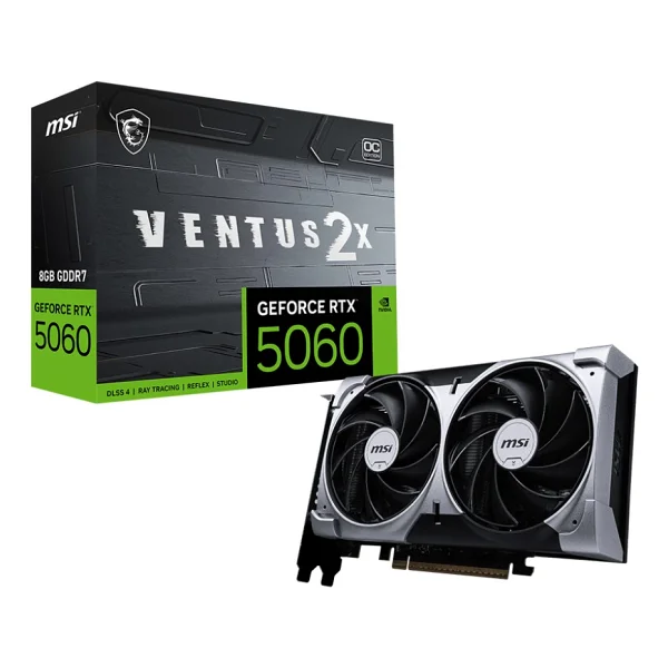 Msı RTX 5060 8g Ventus 2x Oc G5060-8v2c 128 Bit Gddr7 8 GB Ekran Kartı - Görsel 6