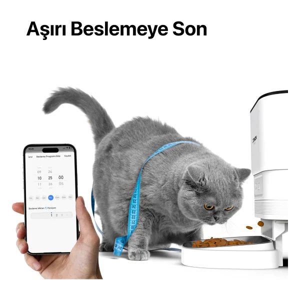 Xenon Smart X8612 4 Lt Akıllı Otomatik Mama Kabı - Görsel 9