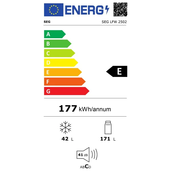 Seg Lfw 2502 Çift Kapılı Buzdolabı - Görsel 3