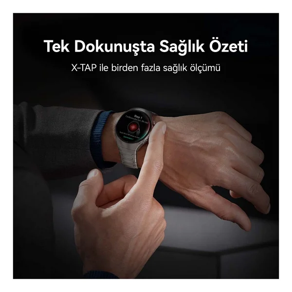 Huawei Watch 5 46mm Paslanmaz Çelik Kasa Akıllı Saat - Görsel 10