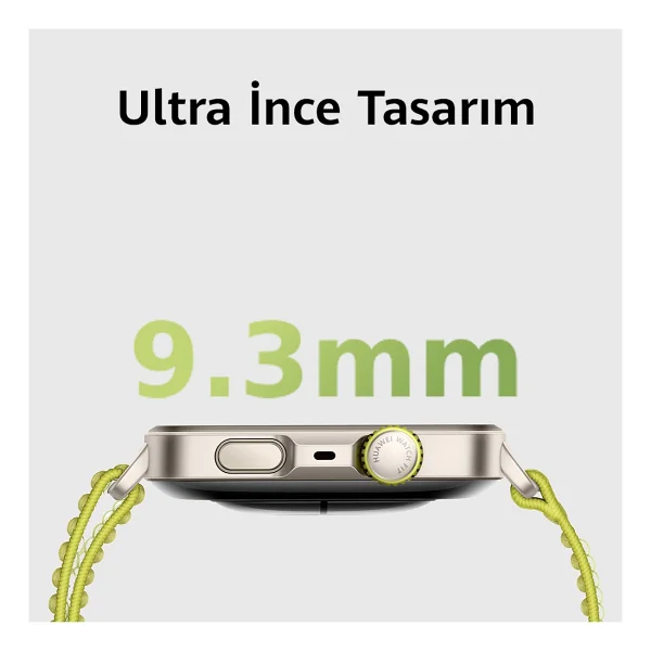 Huawei Watch Fit 4 Pro Siyah Kauçuk Kayış Akıllı Saat - Görsel 9