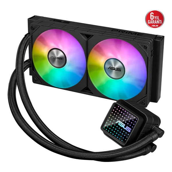 Asus Prime Lc 240 Argb 240 Mm İşlemci Sıvı Soğutucu - Görsel 2
