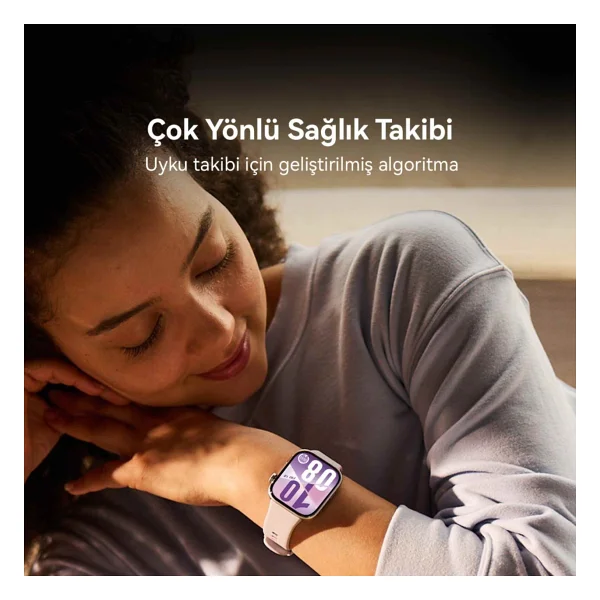 Huawei Watch Fit 4 Gri Sportif Örgü Kayış Akıllı Saat - Görsel 9