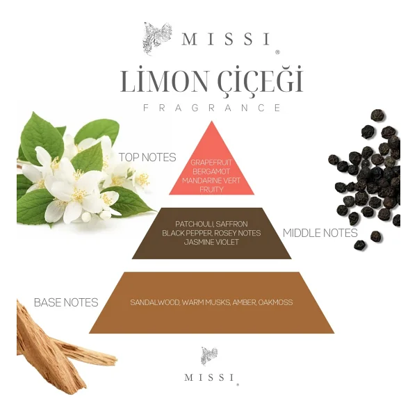 Missi 400 Ml Limon Çiçeği Ütü Suyu - Görsel 2