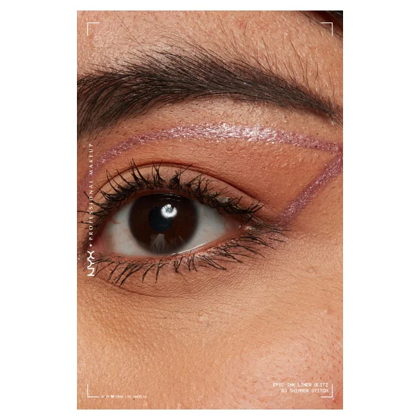Nyx Professional Makeup Epic Ink Liner Glitz 03 Shimmer Stitch Eyeliner - Görsel 4