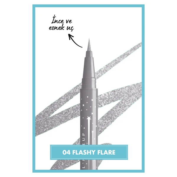 Nyx Professional Makeup Epic Ink Liner Glitz 04 Flashy Flare Eyeliner - Görsel 2